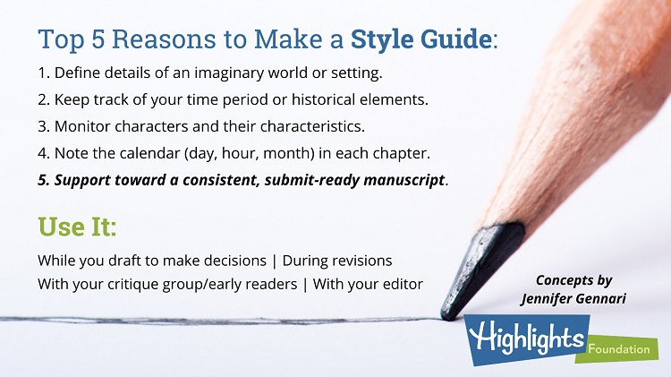 Top 5 Reasons to Make a Style Guide