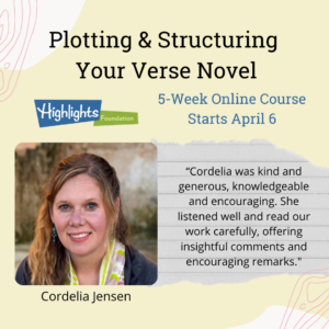 Plotting and Structuring your Verse Novel